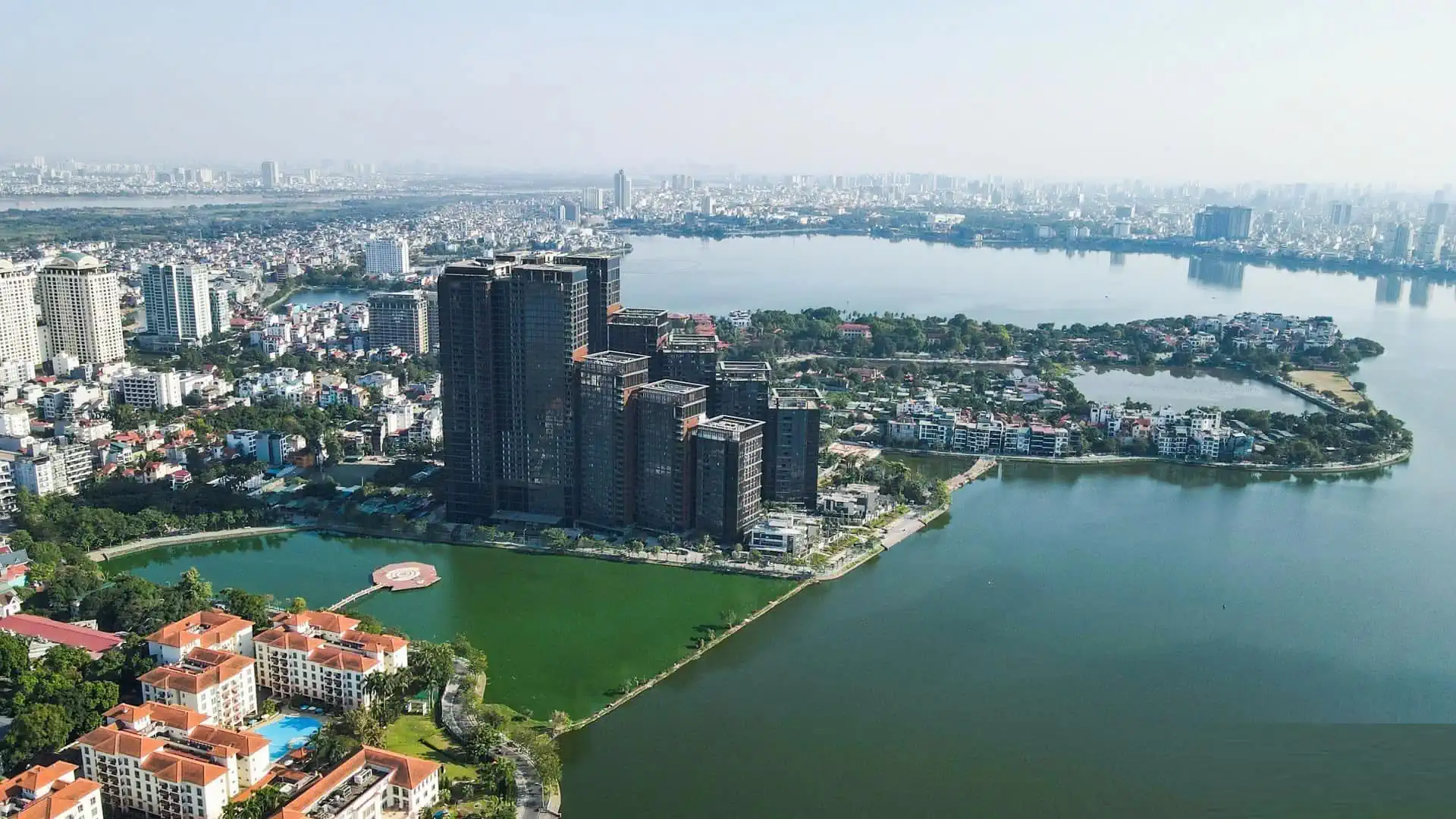 Ảnh Flycam dự án Sun Grand City Quảng An